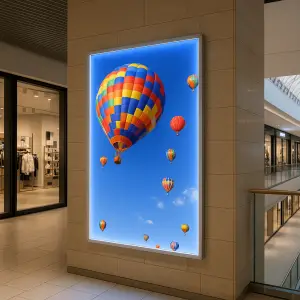 Led Box wall